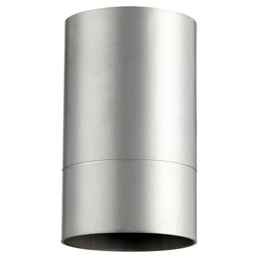 Cylinder 7 Inch Ceiling Mount Brushed Aluminum