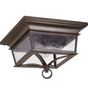 Pavilion 14 Inch Ceiling Mount Oiled Bronze
