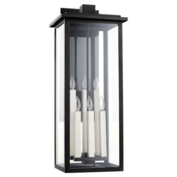 Westerly Large 6-Light Noir Outdoor Lantern