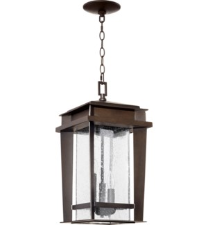 Easton Oiled Bronze Transitional Outdoor Pendant