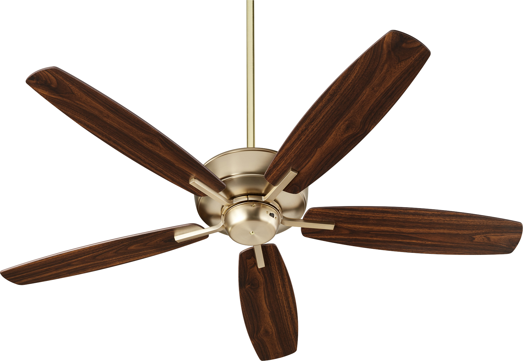 Breeze 52-in 5 Blade Aged Brass Transitional Ceiling Fan