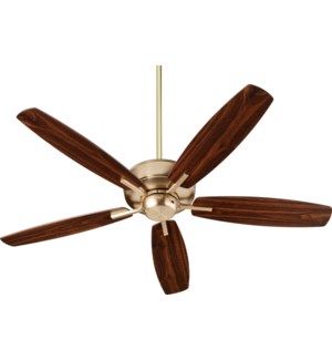 Breeze 52-in 5 Blade Aged Brass Transitional Ceiling Fan