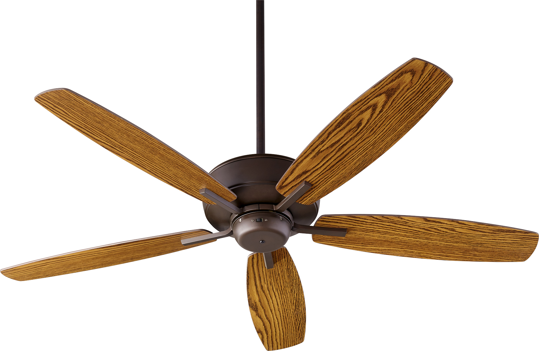 Breeze 52-in 5 Blade Oiled Bronze Transitional Ceiling Fan