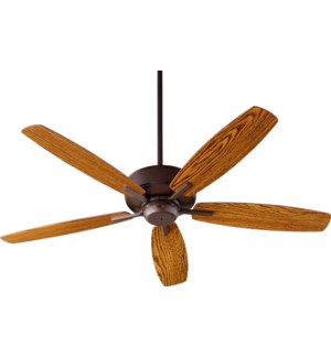 Breeze 52-in 5 Blade Oiled Bronze Transitional Ceiling Fan