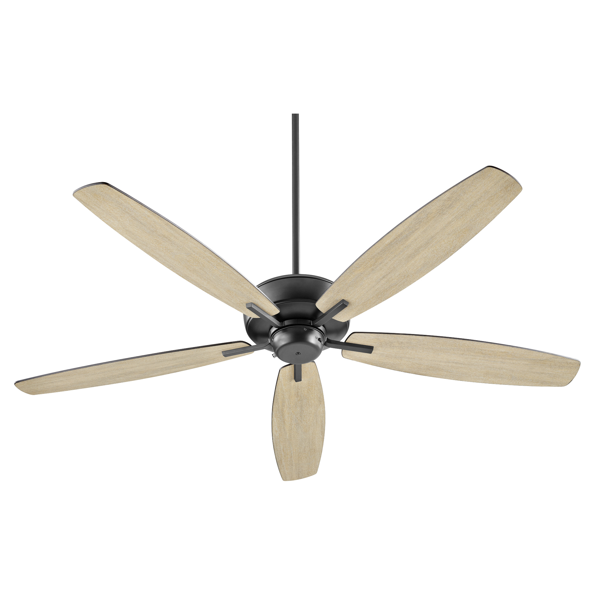 Breeze 60" 60-in 5 Blade Black Noir Transitional Ceiling Fan