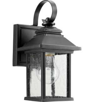 Pearson Black Transitional Outdoor Wall Light