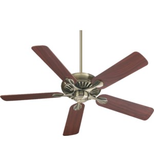 Pinnacle 52-in 5 Blade Antique Brass  Transitional Ceiling Fan