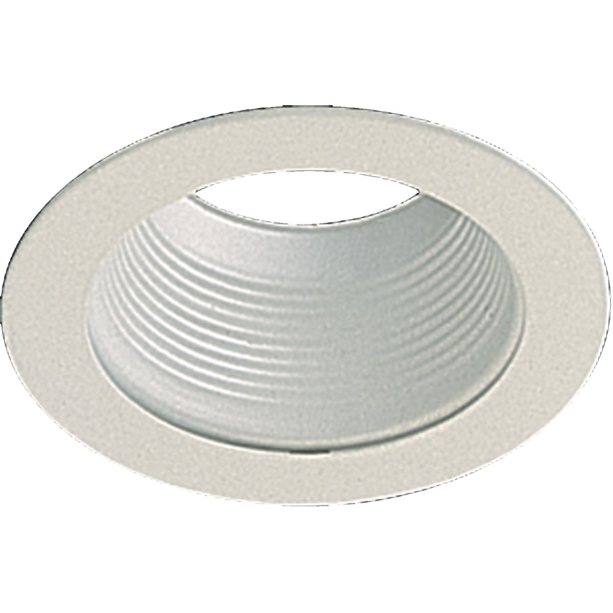 5" STEPPED BAFFLE - WH