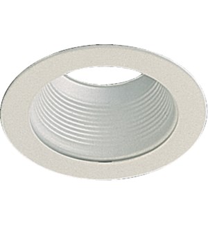 5" STEPPED BAFFLE - WH