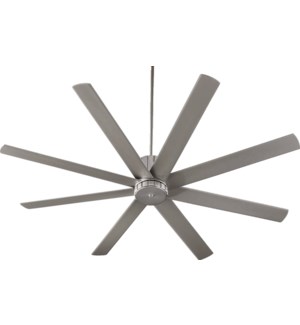 Proxima 72-in 8 Blade Satin Nickel Transitional Ceiling Fan
