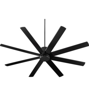 Proxima 72-in 8 Blade Black Noir Transitional Ceiling Fan