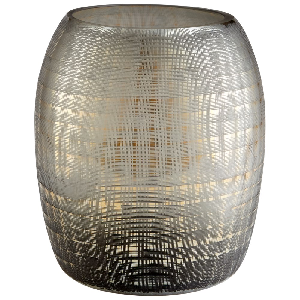 Gradient Grid Vase