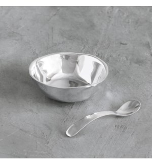 GIFTABLES Soho Round Bowl with Spoon