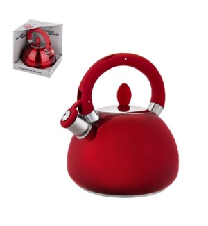Hamilton Beach Tea Kettle SS 3L Whistling with Soft Touch Ha 643700255204