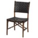 Malibu Side Chair Frame Color - Cocoa Leather Color - Black CLOSE-OUT - 50% OFF!SOLD AS-IS  ~