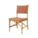 Malibu Side Chair Frame Color - Natural Leather Color - Brown CLOSE-OUT - 50% OFF!SOLD AS-IS  ~