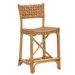 Malibu Counter Chair Frame Color - Natural Leather Color - Saddle CLOSE-OUT - 50% OFF!SOLD AS-I