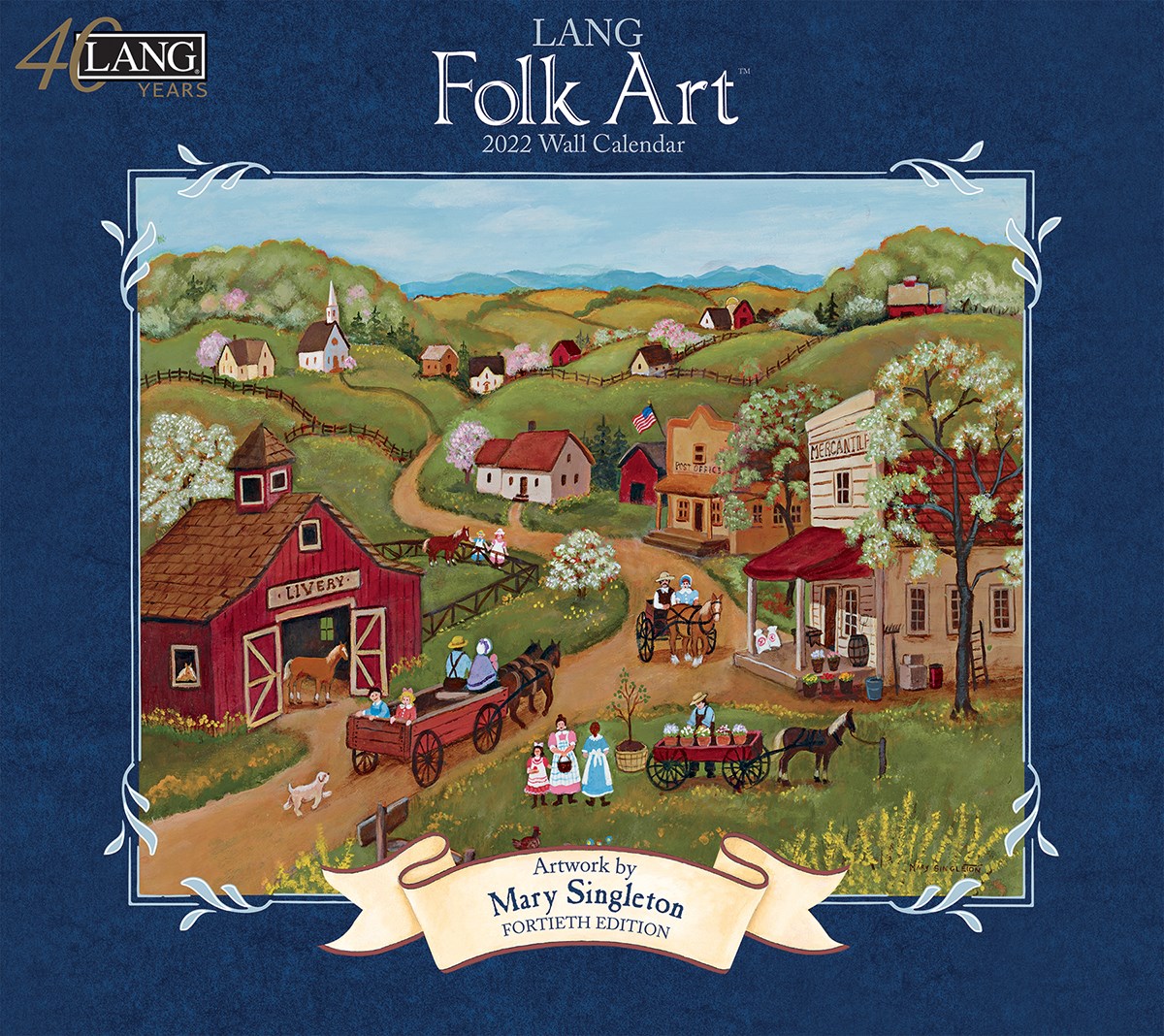 LANG FOLK ART 2022 Wall Calendar LANG Companies LANG FOLK ART 2022 Wall Calendar LANG Companies