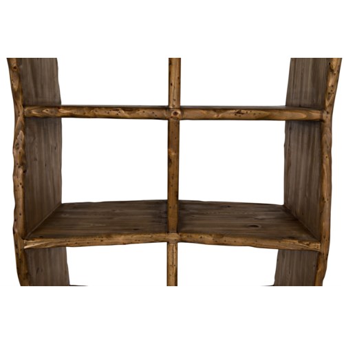 Zig Zag Bookcase Small New Items Noir