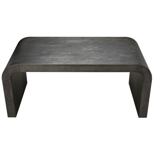Lazar Desk Plain Zinc Desks Noir