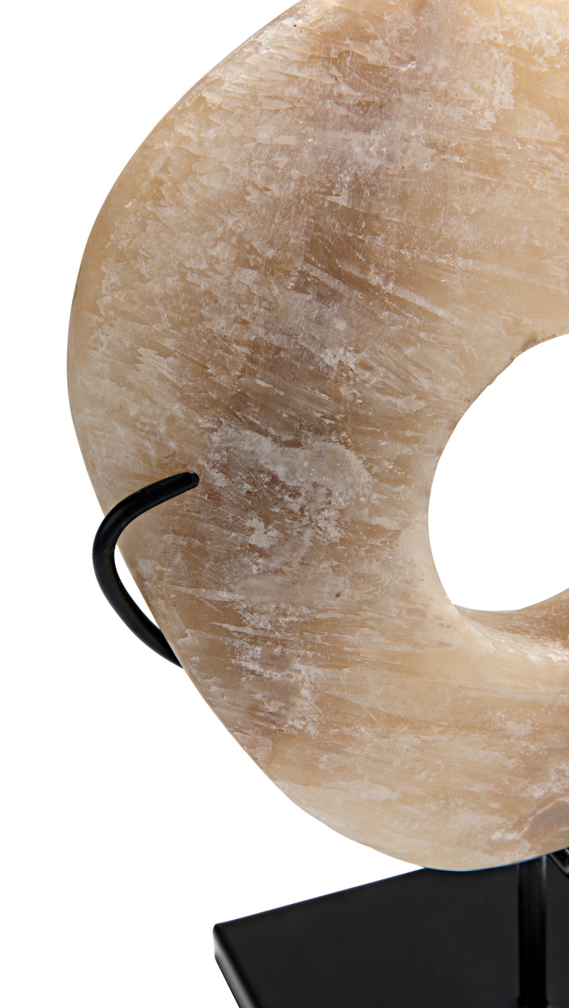 Onyx On Stand, Small Noir