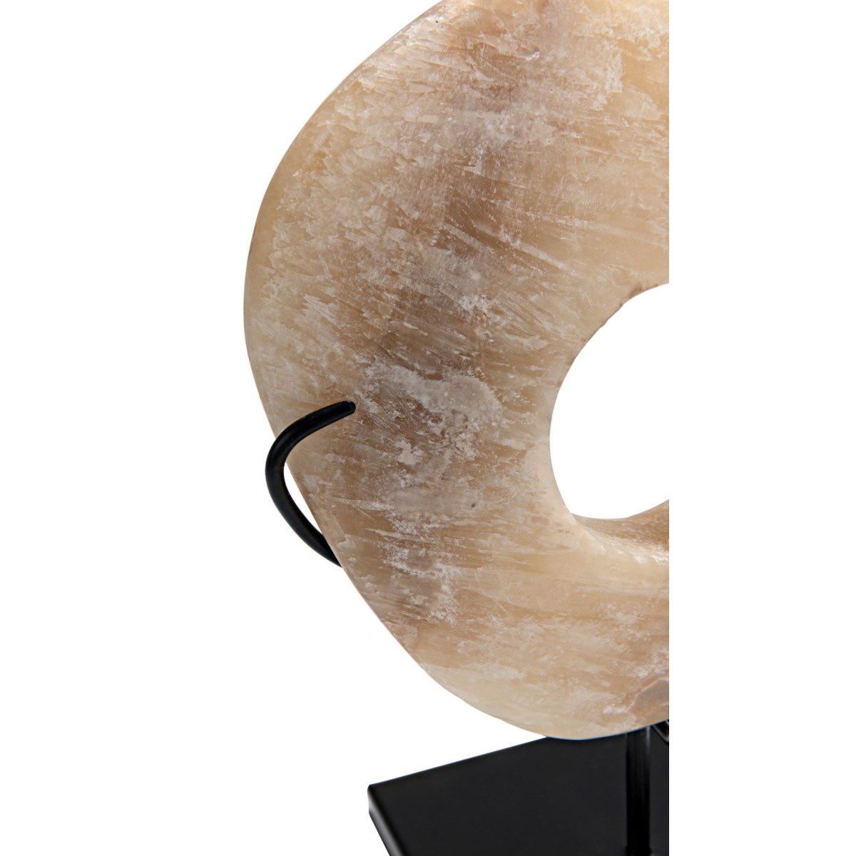 Onyx On Stand, Small Noir
