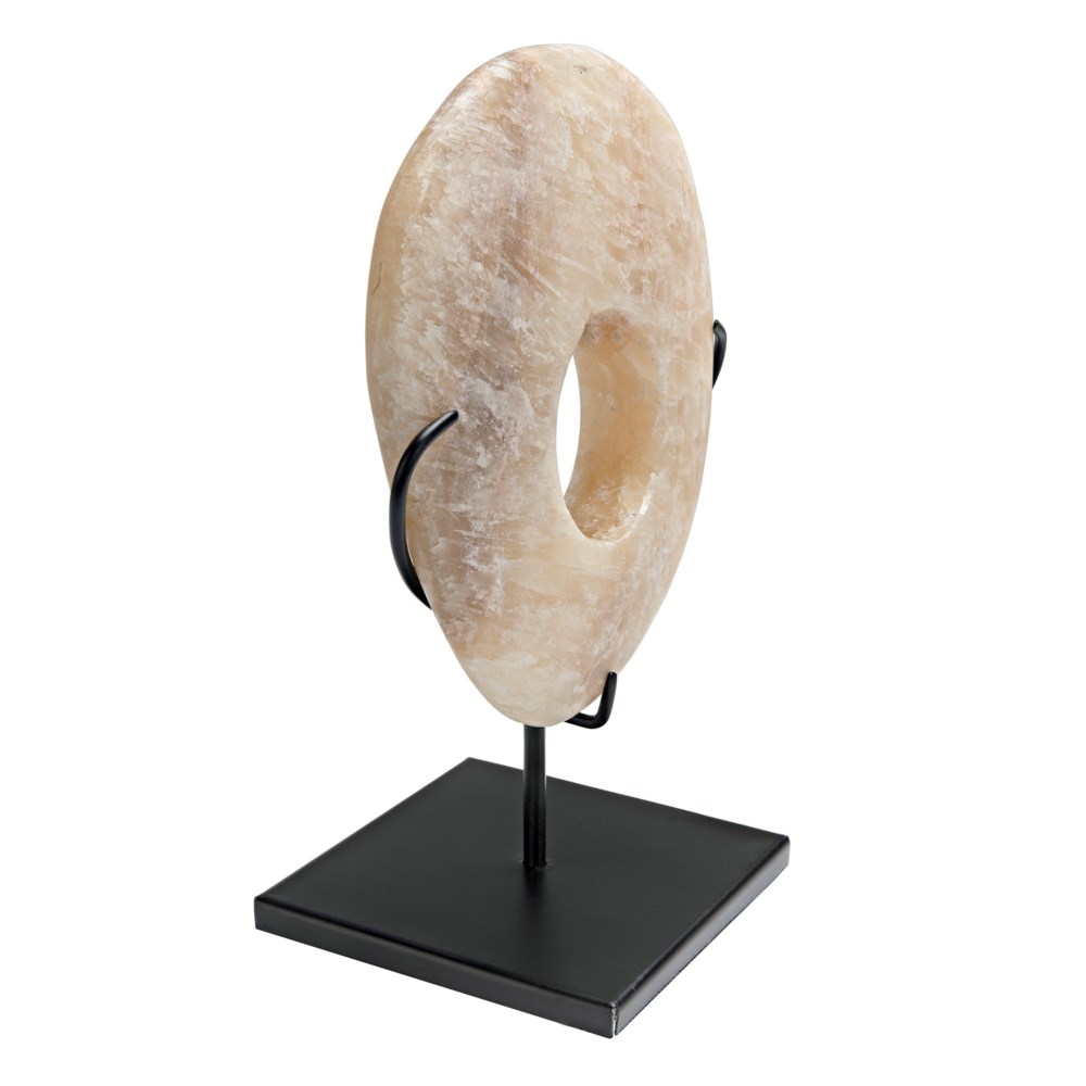 Onyx On Stand, Small Noir