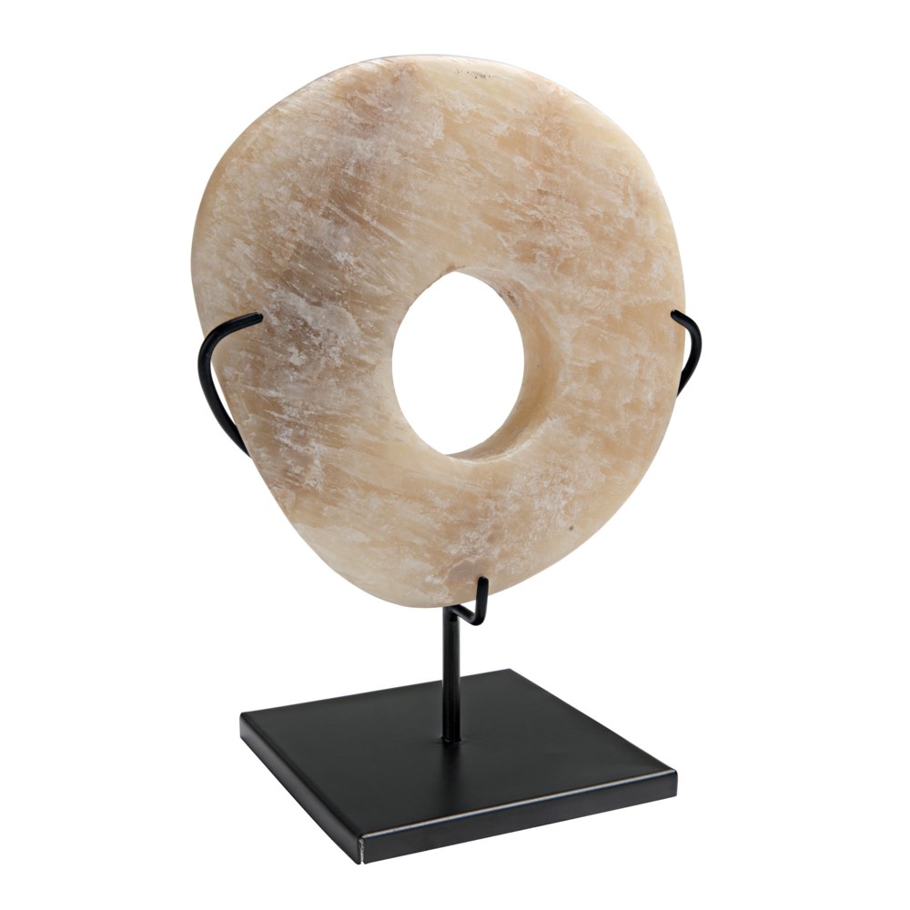 Onyx On Stand, Small Noir