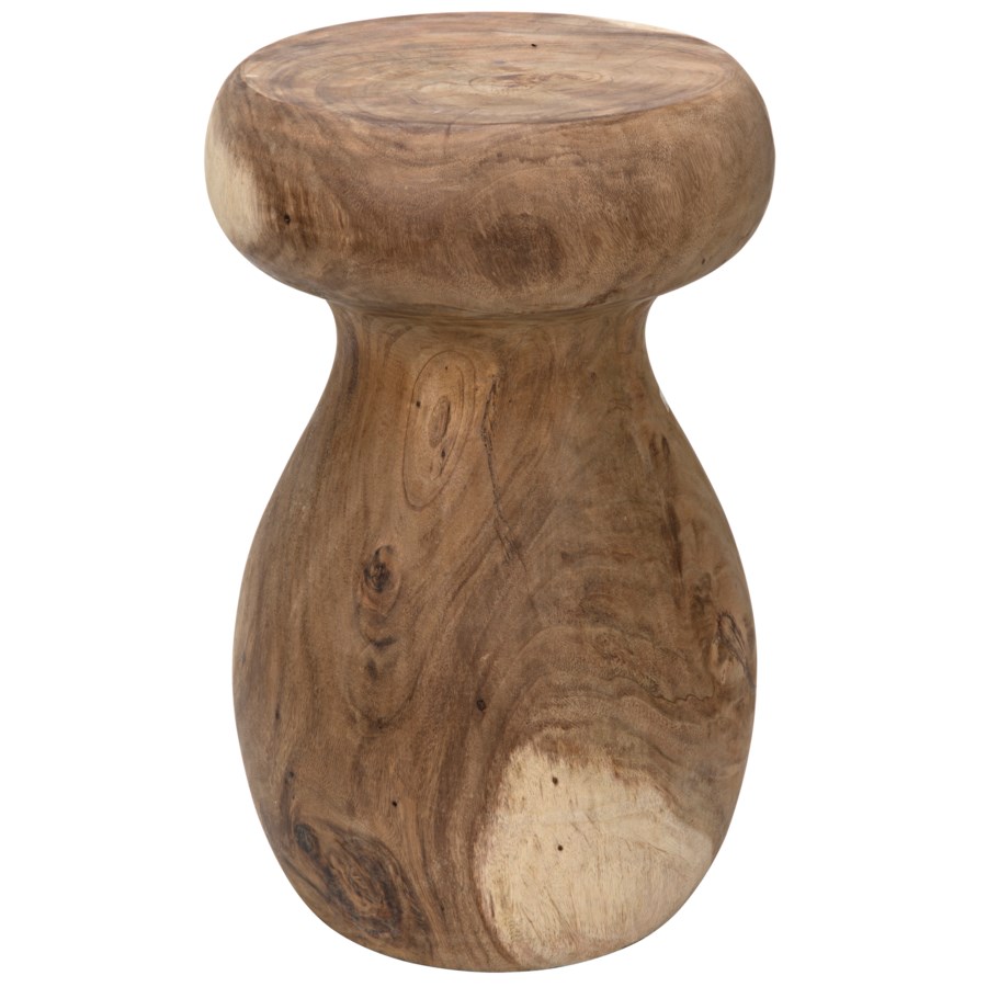 Cork Stool Side Table Munggur  accent tables Noir