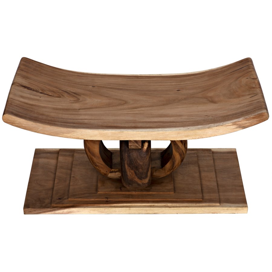 Ghana Stool Munggur  stools Noir