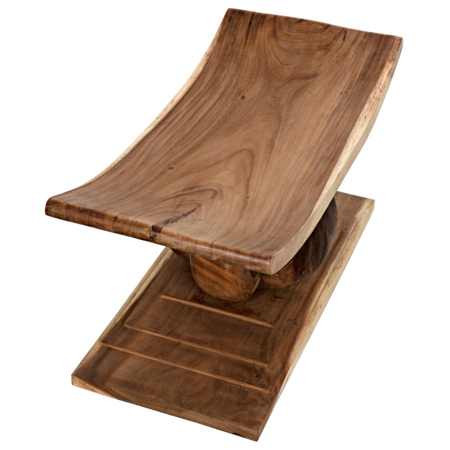 Ghana Stool Munggur  new items Noir