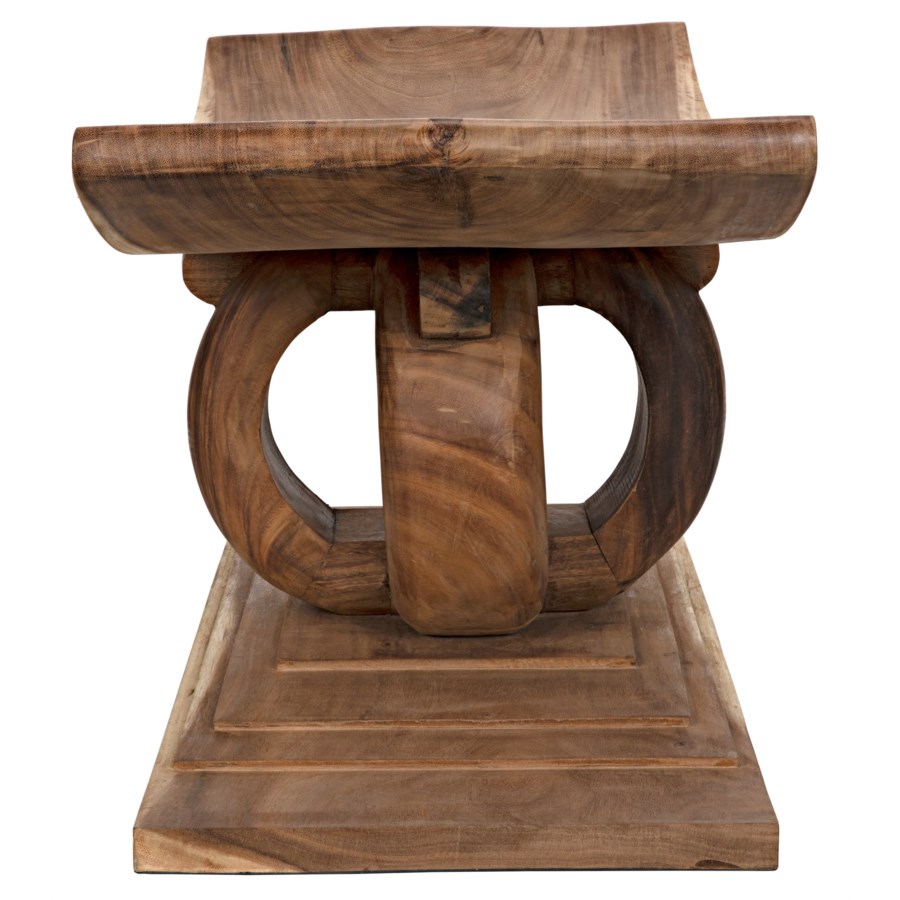 Ghana Stool Munggur  new items Noir