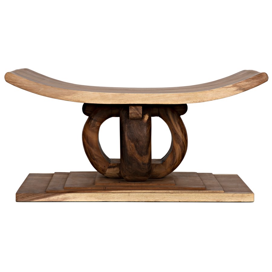 Ghana Stool Munggur  stools Noir