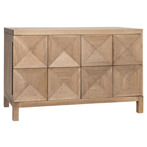 Quadrant 2 Door Sideboard Washed Walnut Dressers Consoles