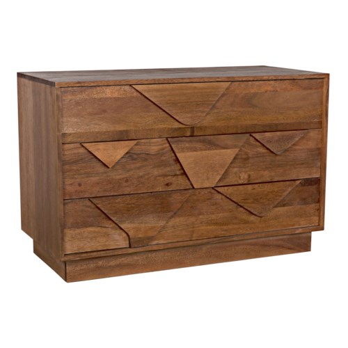 Cascata Chest Dark Walnut Hospitality Noir