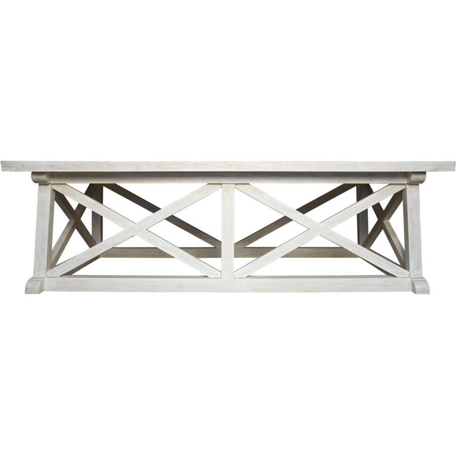 Sutton Coffee Table, White Wash - | Noir