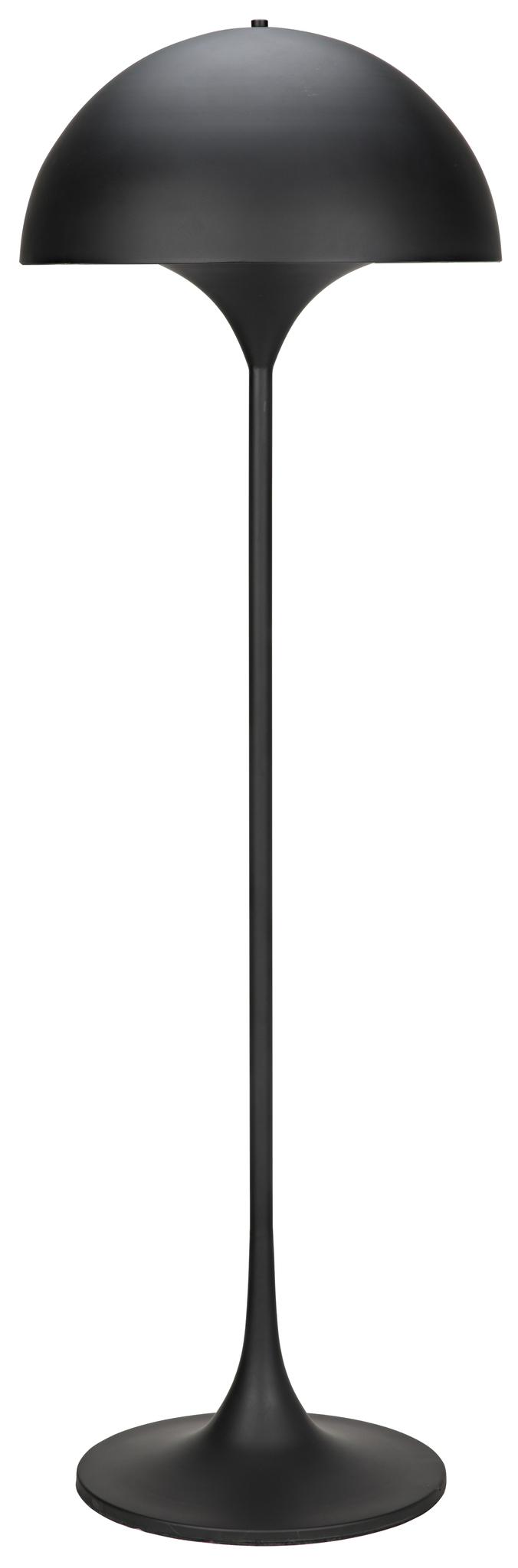 Cataracta Floor Lamp, Black Metal