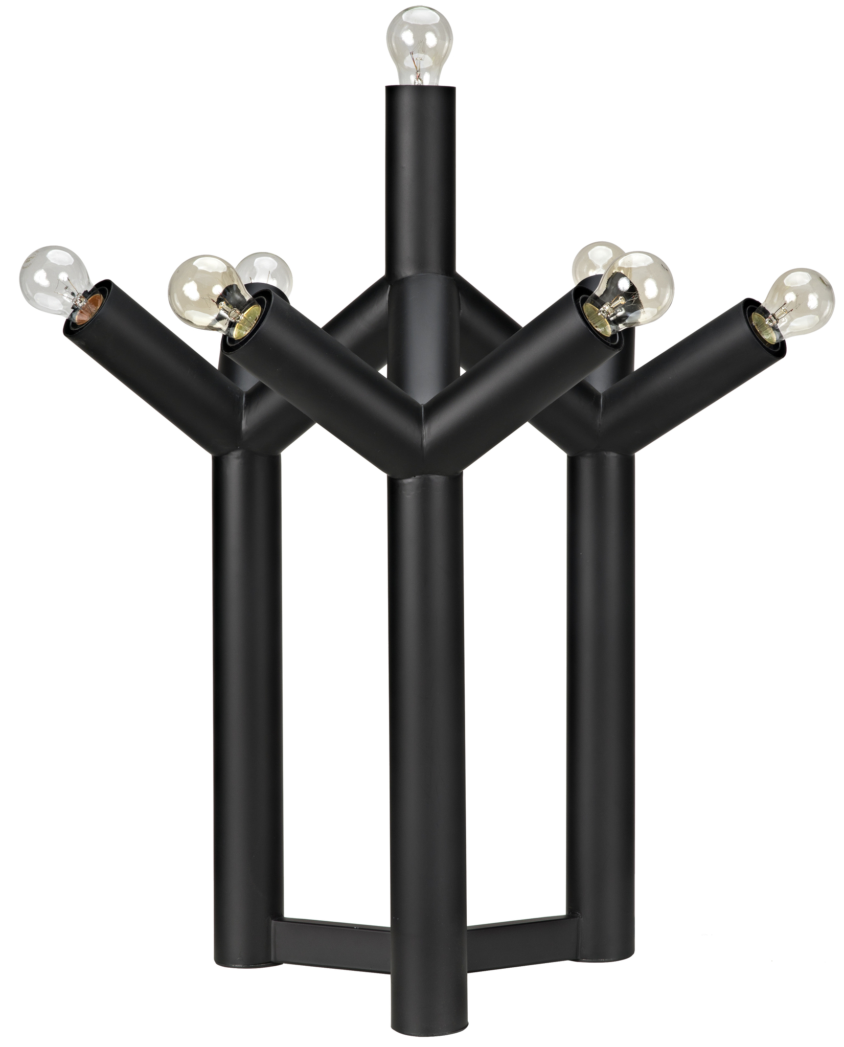 Lux Arbor Lamp, Black Metal