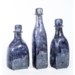 Small Glass Bottle with Stopper in Emperor's Stone Finish