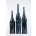Small Tall Neck Vase in Bauhaus Black Finish