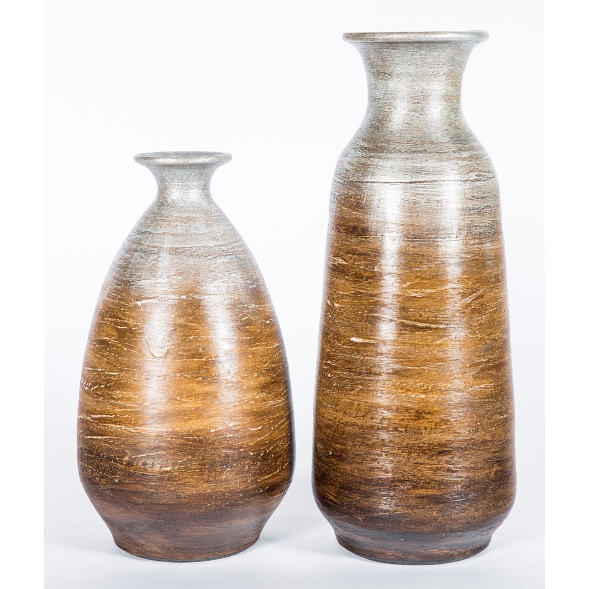 Large Vase in Cocoon Finish