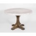 Winston Dining Table in Antique Gold Base Only for 48" & 54" Top