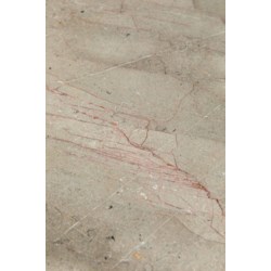 Gray Marble Top Polished 72" x 40" x 2 1/2" Rectangle with Live Edge
