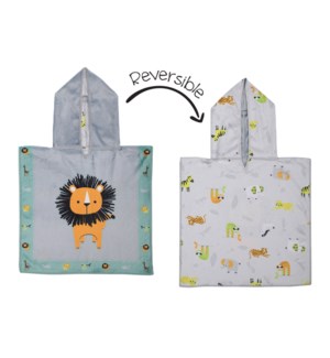 Baby UPF50+ Cover-Up - Lion/Zoo