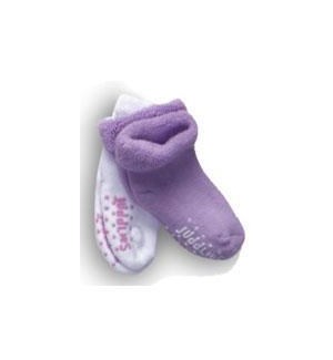 Newborn Sock 2pk Everyday Girl