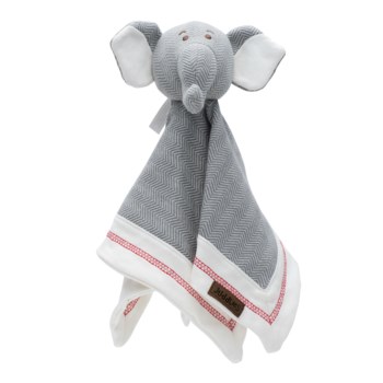 Organic Cottage Collection Lovey Elephant- Driftwood Grey