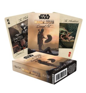 Star Wars The Mandalorian Art of... Playing Cards