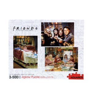 Friends 3 x 500pc Puzzle Set