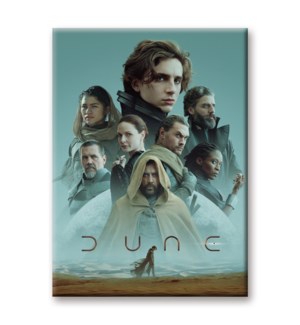 Dune- Movie Poster 2.5" x 3.5" Flat Magnet
