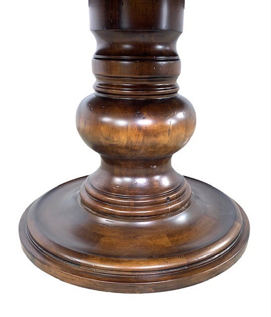 Austin 60" Round Pedestal Chestnut
